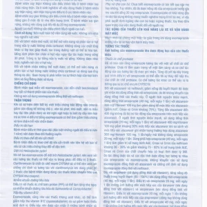 Thuốc Esomeprazole Stada 40mg điều trị trào ngược dạ dày, thực quản (2 vỉ x 10 viên)