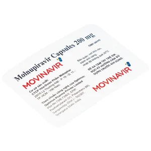 Thuốc Movinavir 200mg Mekophar điều trị Covid-19 mức độ nhẹ đến trung bình (10 vỉ x 10 viên)