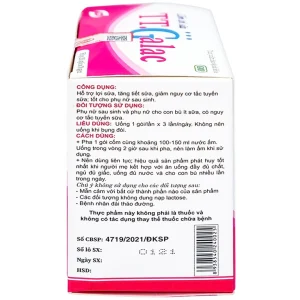 Cốm lợi sữa TT.Galac Traphaco hỗ trợ lợi sữa, tăng tiết sữa, giảm nguy cơ tắc tuyến sữa (20 gói x 3g)