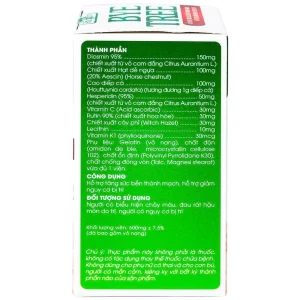 Viên uống Bye Tree Royal Care hỗ trợ tăng sức bền thành mạch, giảm nguy cơ bị trĩ (60 viên)