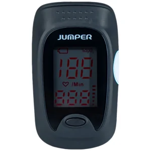 Máy đo nồng độ oxy trong máu Jumper JPD 500D Led thiết kế nhỏ gọn và sử dụng dễ dàng