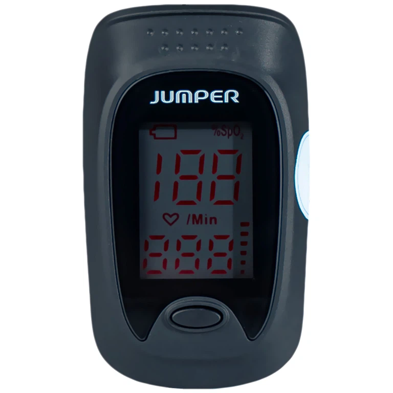Máy đo nồng độ oxy trong máu Jumper JPD 500D Led thiết kế nhỏ gọn và sử dụng dễ dàng