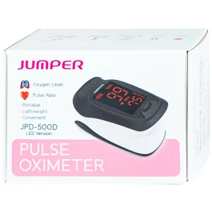 Máy đo nồng độ oxy trong máu Jumper JPD 500D Led thiết kế nhỏ gọn và sử dụng dễ dàng