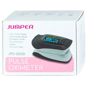 Máy đo nồng độ oxy trong máu Jumper JPD 500D Oled thiết kế nhỏ gọn và sử dụng dễ dàng