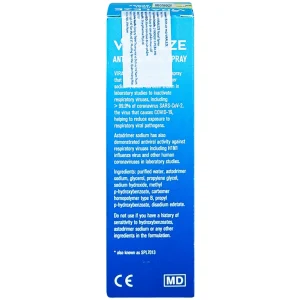 Bình xịt mũi Viraleze kháng virus gây bệnh đường hô hấp (10ml)