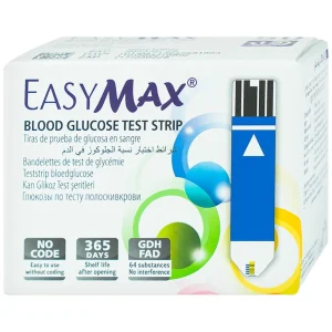 Que thử đường huyết Easy Max cho kết quả trong 5 giây (50 cái)