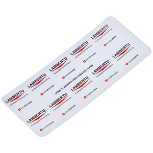 Viên nén Lambertu 60mg DaviPharm điều trị bệnh nhược cơ (6 vỉ x 10 viên)