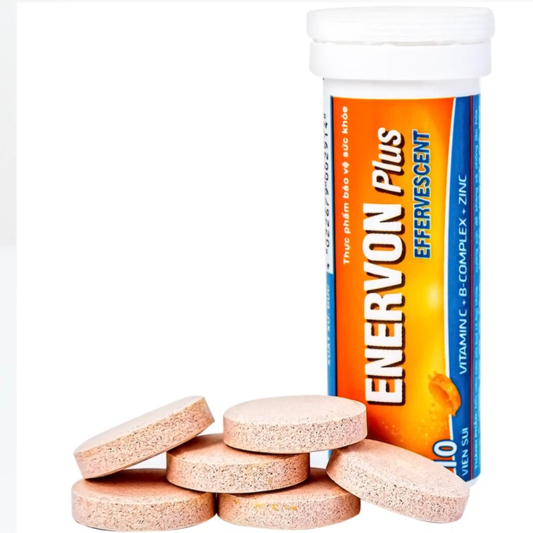 Viên sủi Enervon Plus Effervescent C.Hedenkamp bổ sung Vitamin và khoáng chất cho cơ thể (10 viên)