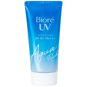 Tinh chất chống nắng vi điểm màng nước Bioré UV Aqua Rich SPF50+ PA++++ dưỡng ẩm cho mặt, cổ, vai (50g)