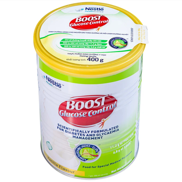 Sữa Boost Glucose Control Nestlé bổ sung dinh dưỡng cho người tiểu đường (400g)