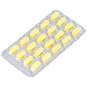 Thuốc Clorpheniramin 4mg Khapharco điều trị triệu chứng viêm mũi dị ứng theo mùa, quanh năm và mày đay (10 vỉ x 20 viên)