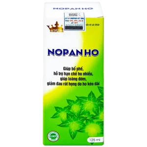 Siro Nopanho Kingphar giúp bổ phế, hạn chế ho nhiều (125ml)