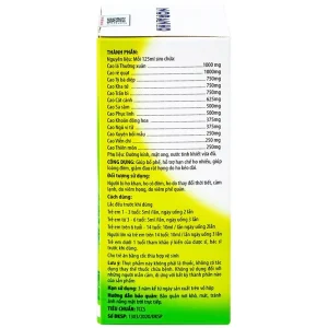 Siro Nopanho Kingphar giúp bổ phế, hạn chế ho nhiều (125ml)