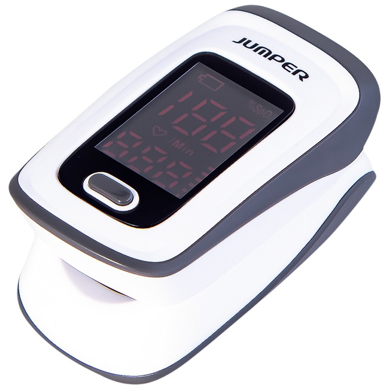 Máy đo nồng độ oxy trong máu Jumper JPD 500E Led thiết kế nhỏ gọn và sử dụng dễ dàng