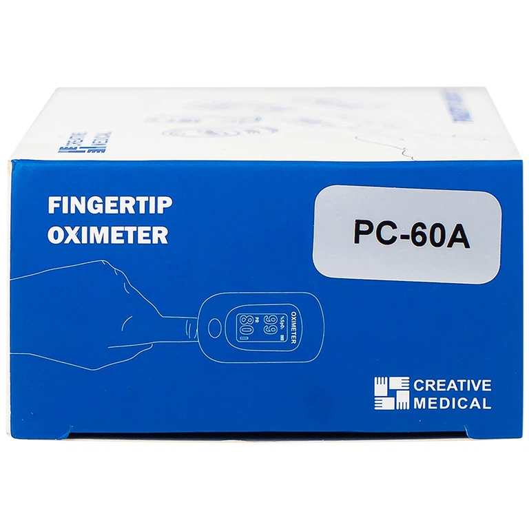Máy đo nồng độ oxy trong máu SpO2 Metech - PC - 60A hỗ trợ đo nhanh chóng và chính xác