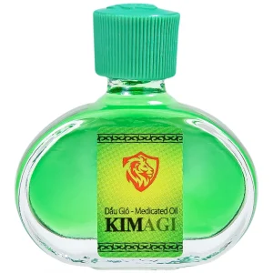 Dầu gió Kimagi Agimexpharm giữ ấm cơ thể, xông hơi giải cảm (10 chai x 6ml)