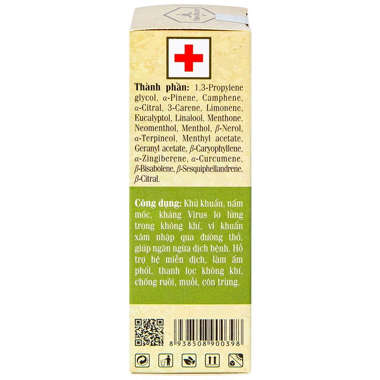 Tinh dầu Thảo Nguyên hương sả chanh 30ml đuổi muỗi và côn trùng, khử khuẩn