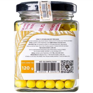Viên Tinh Nghệ Mật Ong Sữa Chúa Honeyland tăng cường đề kháng, sức khỏe (120g)