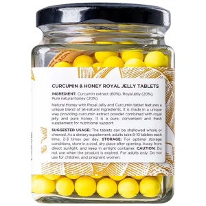 Viên Tinh Nghệ Mật Ong Sữa Chúa Honeyland tăng cường đề kháng, sức khỏe (120g)