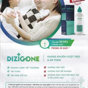 Dung dịch khoáng Dizigone Terrapharm làm sạch vi khuẩn trong 30 giây, vệ sinh răng miệng, khử mùi (300ml)