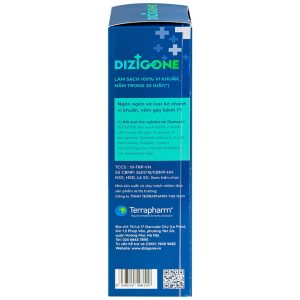 Dung dịch khoáng Dizigone Terrapharm làm sạch vi khuẩn trong 30 giây, vệ sinh răng miệng, khử mùi (300ml)