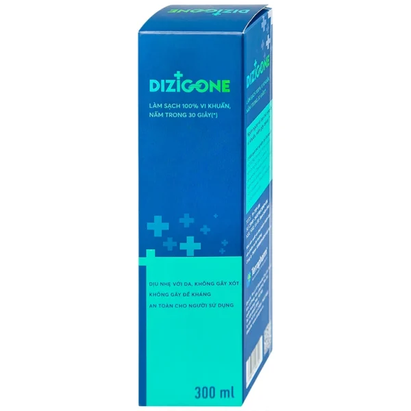 Dung dịch khoáng Dizigone Terrapharm làm sạch vi khuẩn trong 30 giây, vệ sinh răng miệng, khử mùi (300ml)