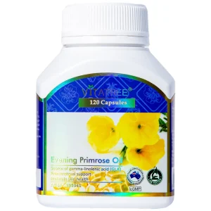 Viên uống Evening Primrose Oil Vitatree hỗ trợ giảm triệu chứng của tiền kinh nguyệt (120 viên)