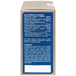 Viên uống Lung Detox Vitatree hỗ trợ giảm ho, tăng cường sức đề kháng cho cơ thể (60 viên)