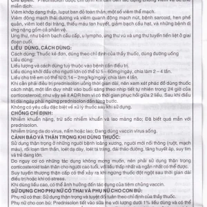 Thuốc Hydrocolacyl 5mg Khapharco chống viêm và ức chế miễn dịch viêm khớp dạng thấp, ung thư (1000 viên)