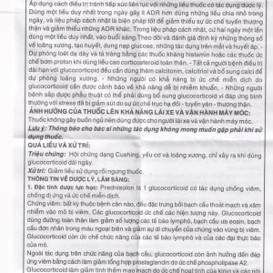 Thuốc Hydrocolacyl 5mg Khapharco chống viêm và ức chế miễn dịch viêm khớp dạng thấp, ung thư (1000 viên)