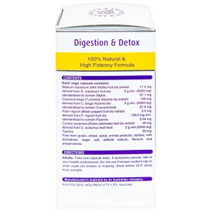 Viên uống Liver Detox 1-A-Day Henry Blooms hỗ trợ giải độc gan, bảo vệ gan (60 viên)