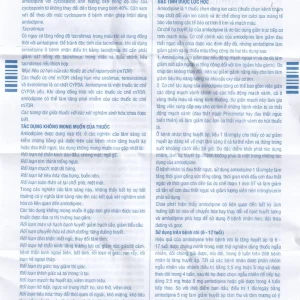 Thuốc Amlodipine Stada 5mg Tab điều trị tăng huyết áp, đau thắt ngực (10 vỉ x 14 viên)