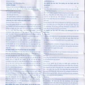 Thuốc Amlodipine Stada 5mg Cap điều trị tăng huyết áp, đau thắt ngực (3 vỉ x 10 viên)