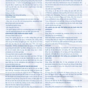 Thuốc Amlodipine Stada 10mg Tab điều trị tăng huyết áp, đau thắt ngực (10 vỉ x 14 viên)