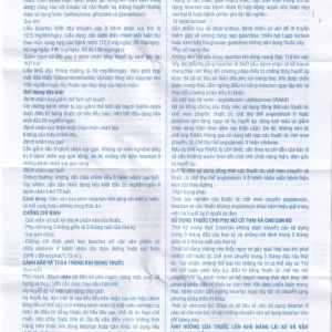 Viên nén Losartan Stada 25mg điều trị tăng huyết áp, giảm nguy cơ đột quỵ (2 vỉ x 15 viên)