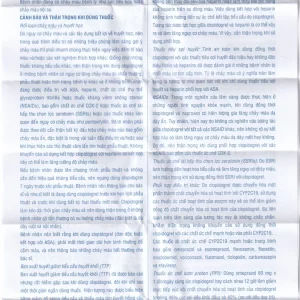 Thuốc Clopidogrel Stada 75mg dự phòng biến cố do huyết khối động mạch (2 vỉ x 14 viên)