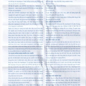 Thuốc Clopidogrel Stada 75mg dự phòng biến cố do huyết khối động mạch (2 vỉ x 14 viên)