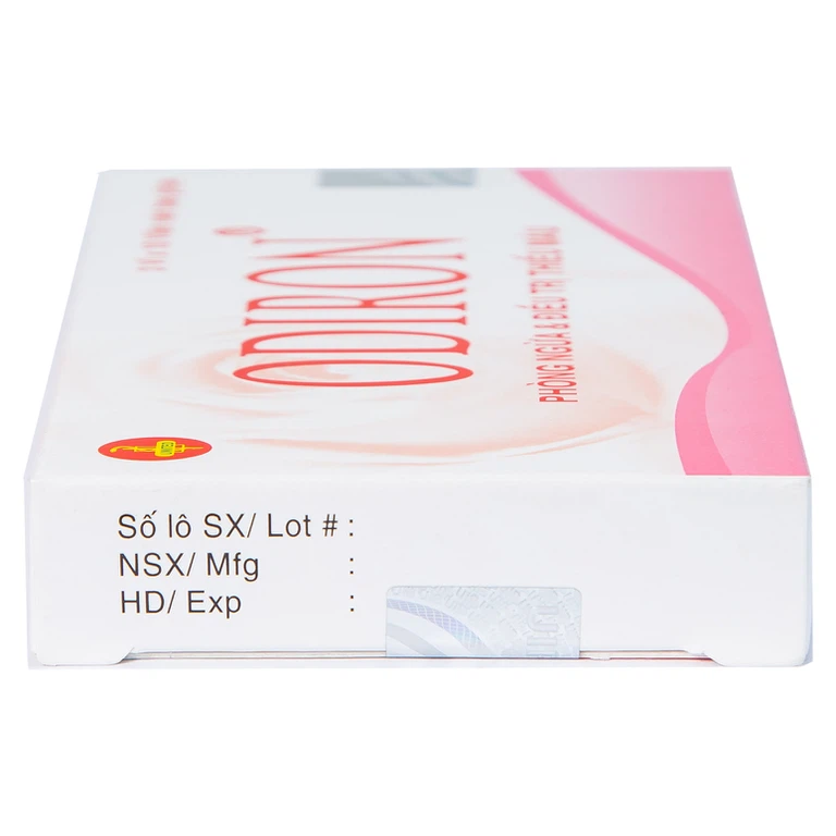 Viên nén Odiron United phòng ngừa và điều trị thiếu máu (3 vỉ x 10 viên)