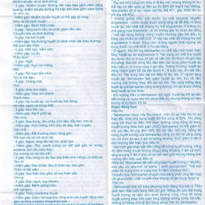 Thuốc Telmisartan 40 A.T An Thiên điều trị tăng huyết áp (3 vỉ x 10 viên)