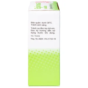 Dung dịch thụt trực tràng Epirosa Adults Lainco giảm triệu chứng táo bón (6 tuýp x 7.5ml)