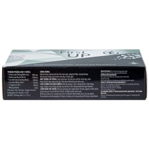 Viên ngậm First Up 1 Hour hỗ trợ tăng cường sinh lực cho nam giới (2 vỉ x 4 viên)