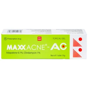 Gel bôi da Maxx Acne-AC Ampharco U.S.A điều trị mụn trứng cá (15g)