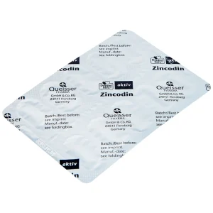 Viên uống Zincodin Doppelherz Aktiv bổ sung kẽm và L-histidine (3 vỉ x 10 viên)