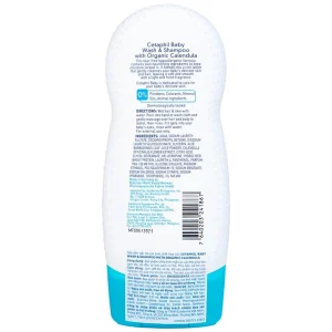 Sữa tắm gội trẻ em tinh chất hoa cúc Cetaphil Baby Wash And Shampoo With Organic Calendula (230ml)
