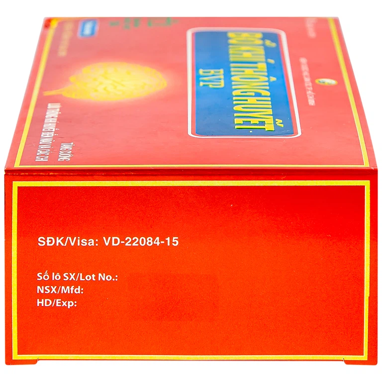 Thuốc Bổ Khí Thông Huyết BVP tăng cường lưu thông khí huyết đến não và các chi (6 vỉ x 10 viên)