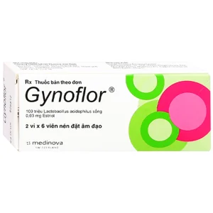 Viên đặt âm đạo Gynoflor Medinova điều trị dự phòng các nhiễm khuẩn âm đạo tái phát (2 vỉ x 6 viên)