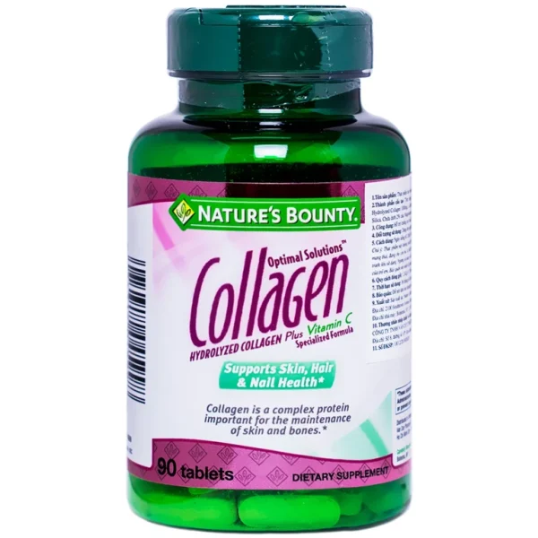 Thực phẩm bảo vệ sức khỏe Hydrolyzed Collagen With Vitamin C