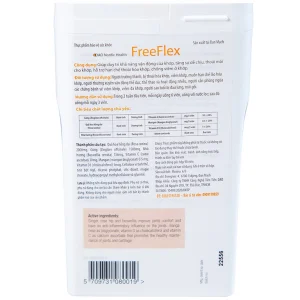 Viên uống Free Flex DAO Nordic Health hỗ trợ hạn chế thoái hóa khớp, chống viêm ở khớp (90 viên)