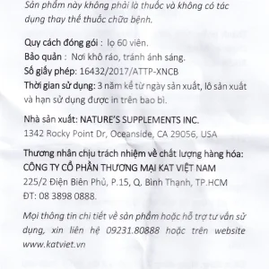 Viên uống Maca #2 Femina Raca bổ sung năng lượng tích cực, tăng bài tiết tố nữ (60 viên)