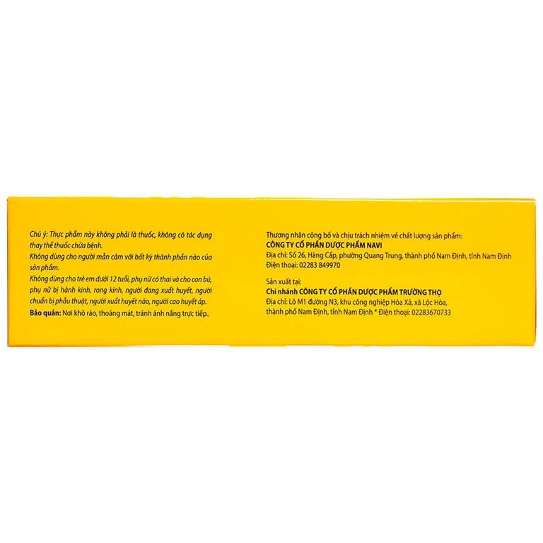 Viên uống NattocereBest 1000-Q10 Navi hỗ trợ làm tan huyết khối, giảm nguy cơ tai biến mạch máu não (3 vỉ x 10 viên)